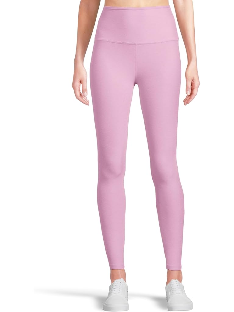 ジャザサイズ BEYOND YOGA ピンク ヨガウェア S/P Spacedye At Your Leisure High Waisted Midi Legging | Beyond Yoga